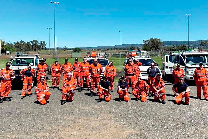 The SES has a long and proud history of helping out during Queensland emergencies.