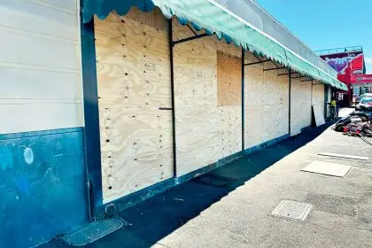 BOARDED UP: There’s one fewer option for homesss in Ipswich.