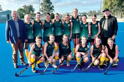 HEALTHY GOALS: The upgrades at Ipswich Hockey Grounds have been a team effort.