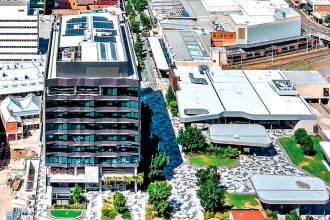 POPULAR PRECINCT: Award recognises excellent urban design.