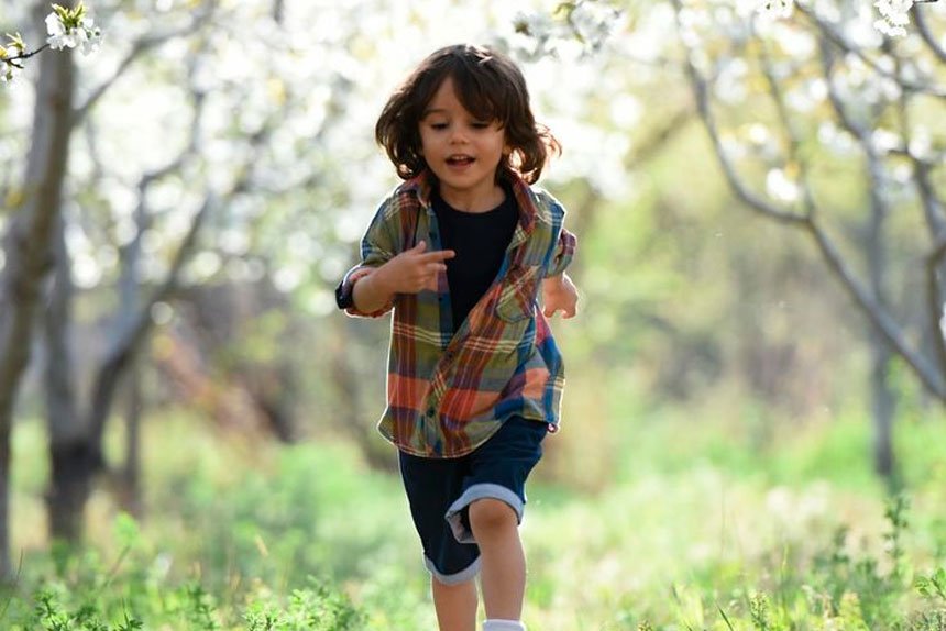 Positive children show the way