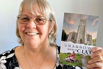 ENGLISH WRITING: Author June English will release her first novel in September.