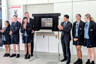 OPEN FOR BUSINESS: The new Performing Arts Centre at Ripley Valley State Secondary College has a range of spaces available for use.