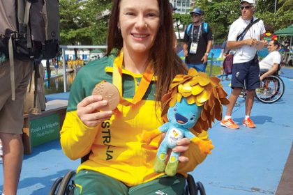 CHAMPION Susan Seipel says the Paris Games were the best she's ever had.