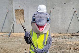 WORK BEGINS: Swim Factory Australia will open a new learn-to-swim school in Ripley