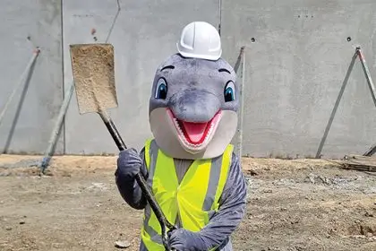 WORK BEGINS: Swim Factory Australia will open a new learn-to-swim school in Ripley