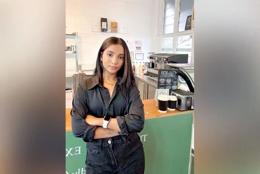 Lorisha Reddy’s new cafe is one new business set to benefit from a council grant.