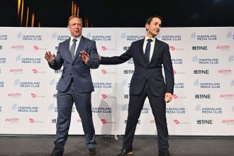 CRUNCH TIME: The futures of Steven Miles and David Crisafulli are now in the hands of voters.