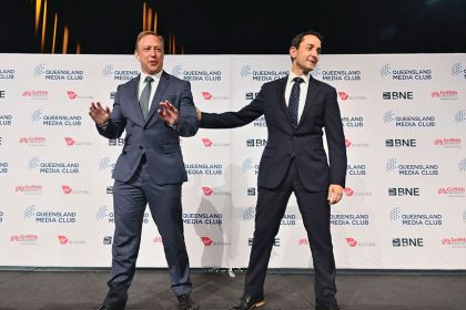 CRUNCH TIME: The futures of Steven Miles and David Crisafulli are now in the hands of voters.