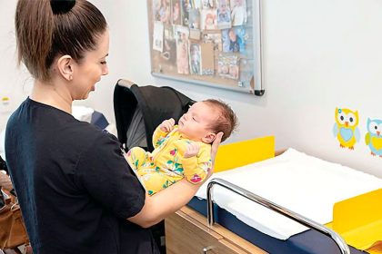 GROWING STRONG: Baby numbers are on the increase.