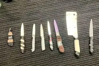 OFF THE STREET: Weapons seized in Ipswich.