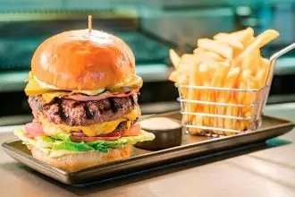 OH BROTHERS: All the burgers are a taste sensation.