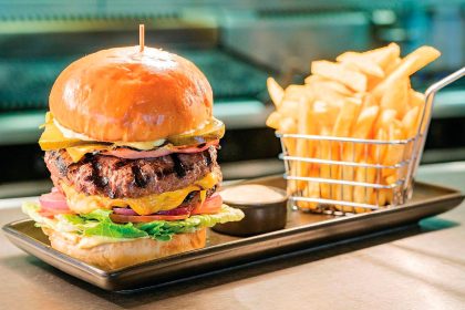 OH BROTHERS: All the burgers are a taste sensation.