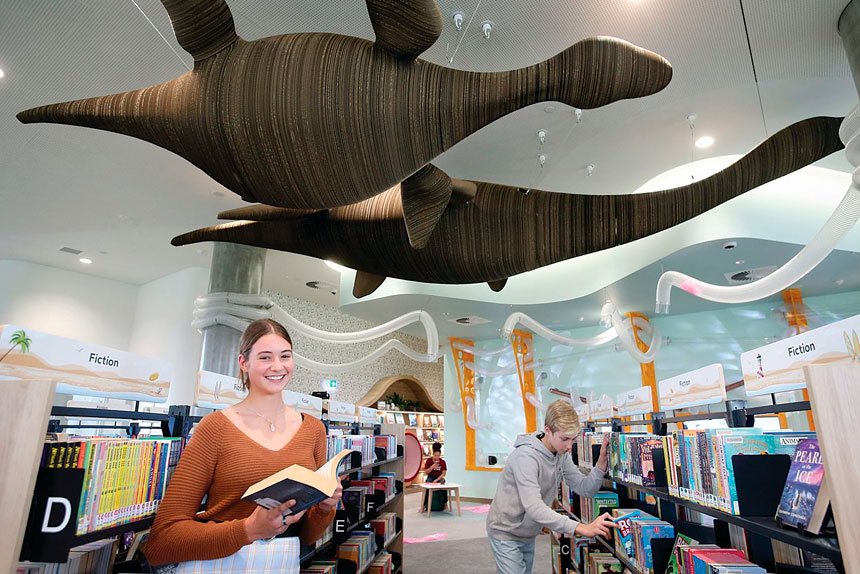 OPEN TO LEARNING: Ipswich libraries thrive on feedback.