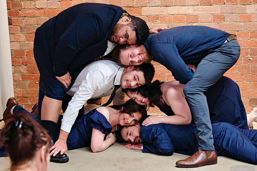 STACKED WITH TALENT: Falling In Slow Motion has been supported by crowd-funding.