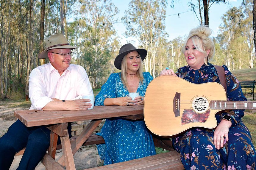 State Member for Blair Shayne Neumann chats with Ipswich country music duo Ally and Sarah about the state of the music industry.