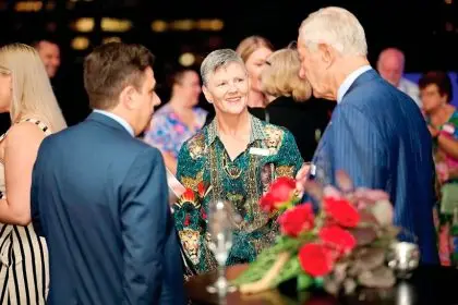 PROUD MOMENT: Churchill Fellowship recipient Annabelle Johnstone celebrates.