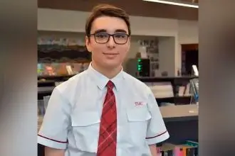 The Springfield Anglican College’s Andrei took out the tournament’s top prize for Year 10 to 12