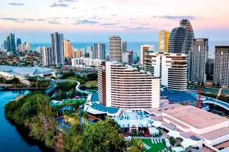 STRETCHING THINGS: Our sprawling cities use a lot of land per person.