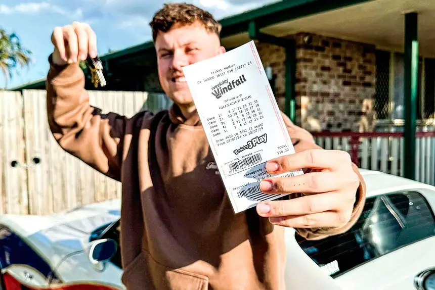 WINNERS ARE GRINNERS: A Lotto draw changes a life.
