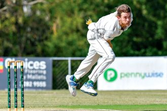 Ipswich captain Harry Wood in action with the ball. PHOTO: Darren J McCabe Photography