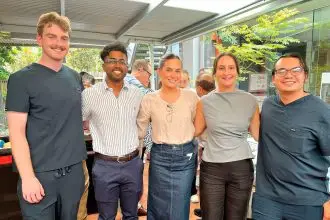 Some of the new crop of doctors joining Ipswich ranks.