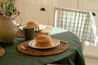 Replace paper towels with reusable microfibre cloths or old cotton t-shirts cut into rags.