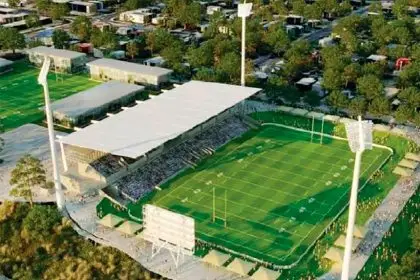 Artist’s impression of the design for North Ipswich Reserve.