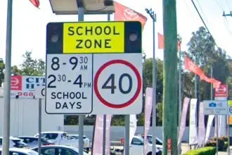 Reduced speed limits of 40kmh are back in effect.