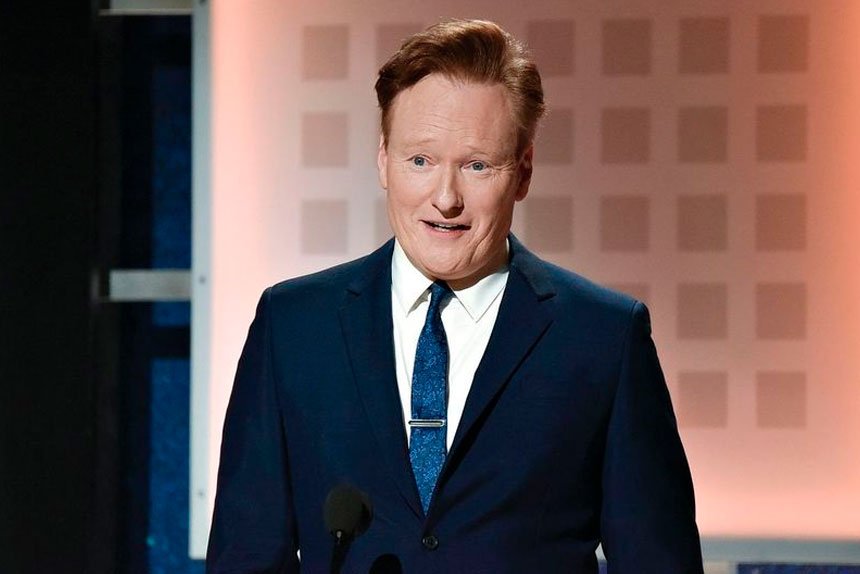 Host Conan O’Brien.