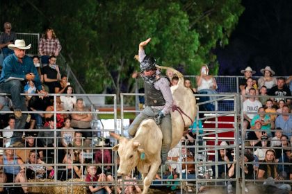 ACTION APLENTY: Bull-O-Rama featured adrenaline-fueled excitement.