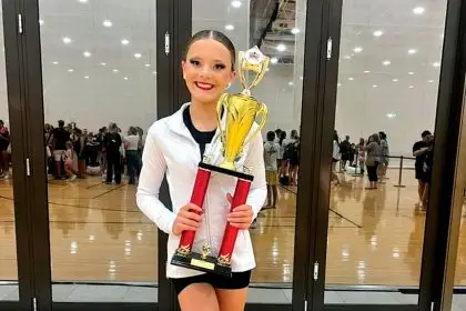 AIMING HIGH: Sophie is keen to add to her trophy collection.