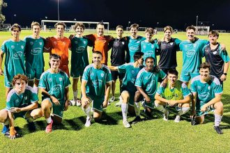 CRACKING START: Ipswich FC opened in style with a win over Logan Lightning.