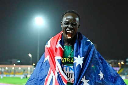 SPECIAL GIFT: Gout Gout will line up next month in Australia’s iconic footrace.