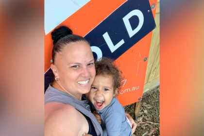 GRATEFUL: Taryn Compton thanks the Home Guarantee Scheme for giving her the opportunity to own her home.