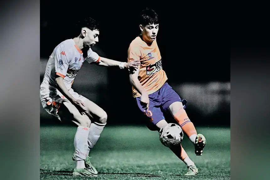 Jac Parrott scored the opener for Ipswich FC in the 4-2 loss.