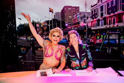 Mardi Gras Parade one big party