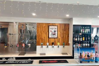 Local craft beers are a feature at The Witch Hotel.