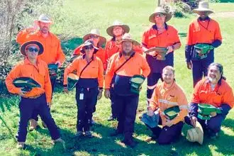 TOUGH BATTLE: The eradication program is a fight against time.