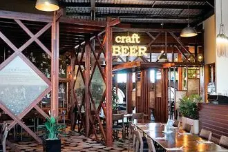 A choice of 72 craft beers and ciders on tap.