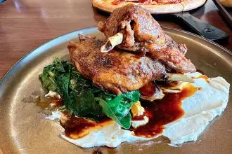 DUCK DELIGHT: One of the delightful meals.