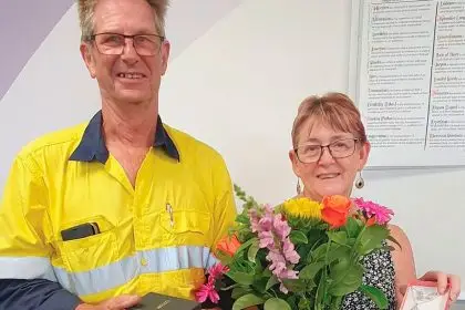 CHAMPION COUPLE: Even in retirement, Flo and Steve Scott’s passion for service continues.