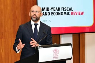 COMMITMENT: Treasurer David Janetzki is taking on the challenges around the property sector.