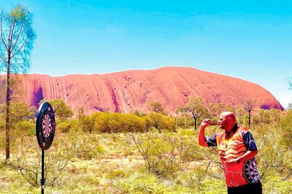 FULLY FOCUSED: Mick Lacey wants to be a role model for young Indigenous athletes.