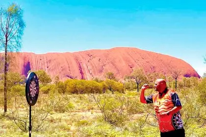 FULLY FOCUSED: Mick Lacey wants to be a role model for young Indigenous athletes.