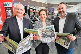 CRUCIAL SUPPORT: Member for Blair Shayne Neumann is a proud supporter of community newspapers.