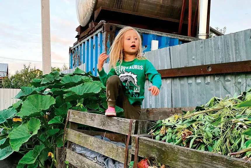 LEARNING YOUNG: Reusing food waste through greener methods is being passed down to the next generation.