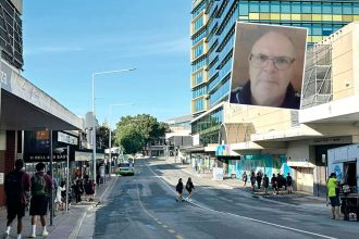 QUIET TIME: During the day, Bell St is a bustling transport hub, but once night falls it becomes a ghost town without buses. INSET: Robert Kemp