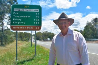 SAFETY FIRST: Shayne Neumann makes commitment.