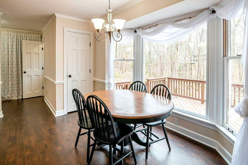 SELECT CAREFULLY: Choosing the right flooring and window treatments will enhance flow, comfort, and year-round liveability.